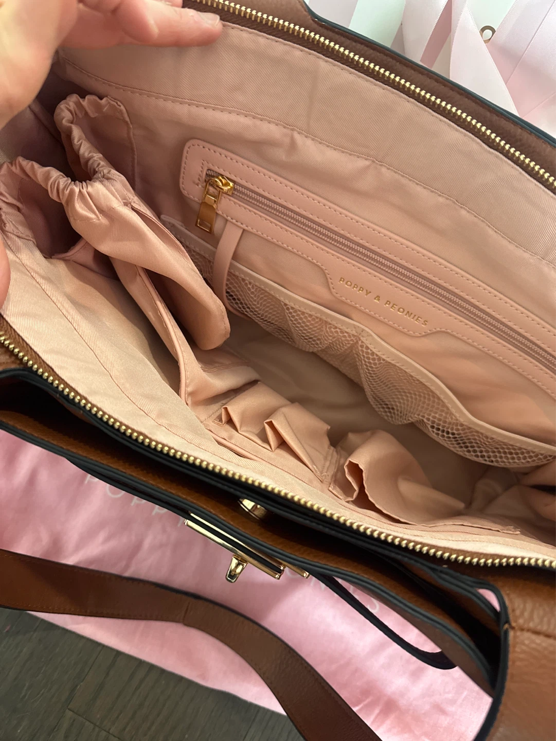Poppy & Peonies Anniversary  Tote Bag - photo 2