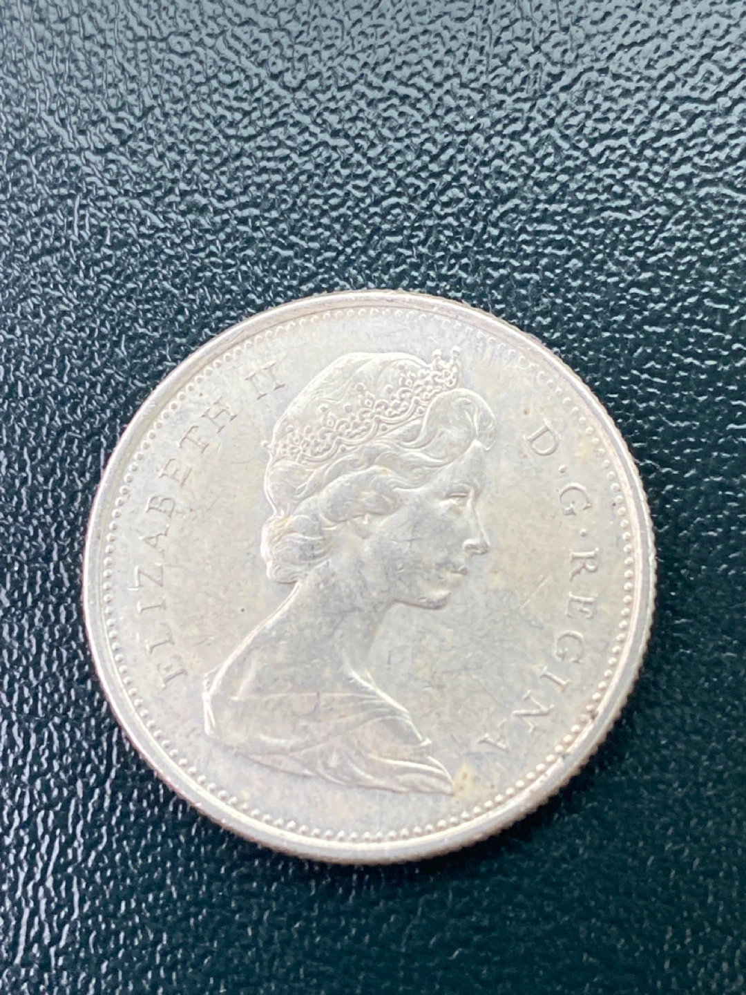 1967 Canadian 25 Cent Coin - Canada 1867-1967 - photo 2