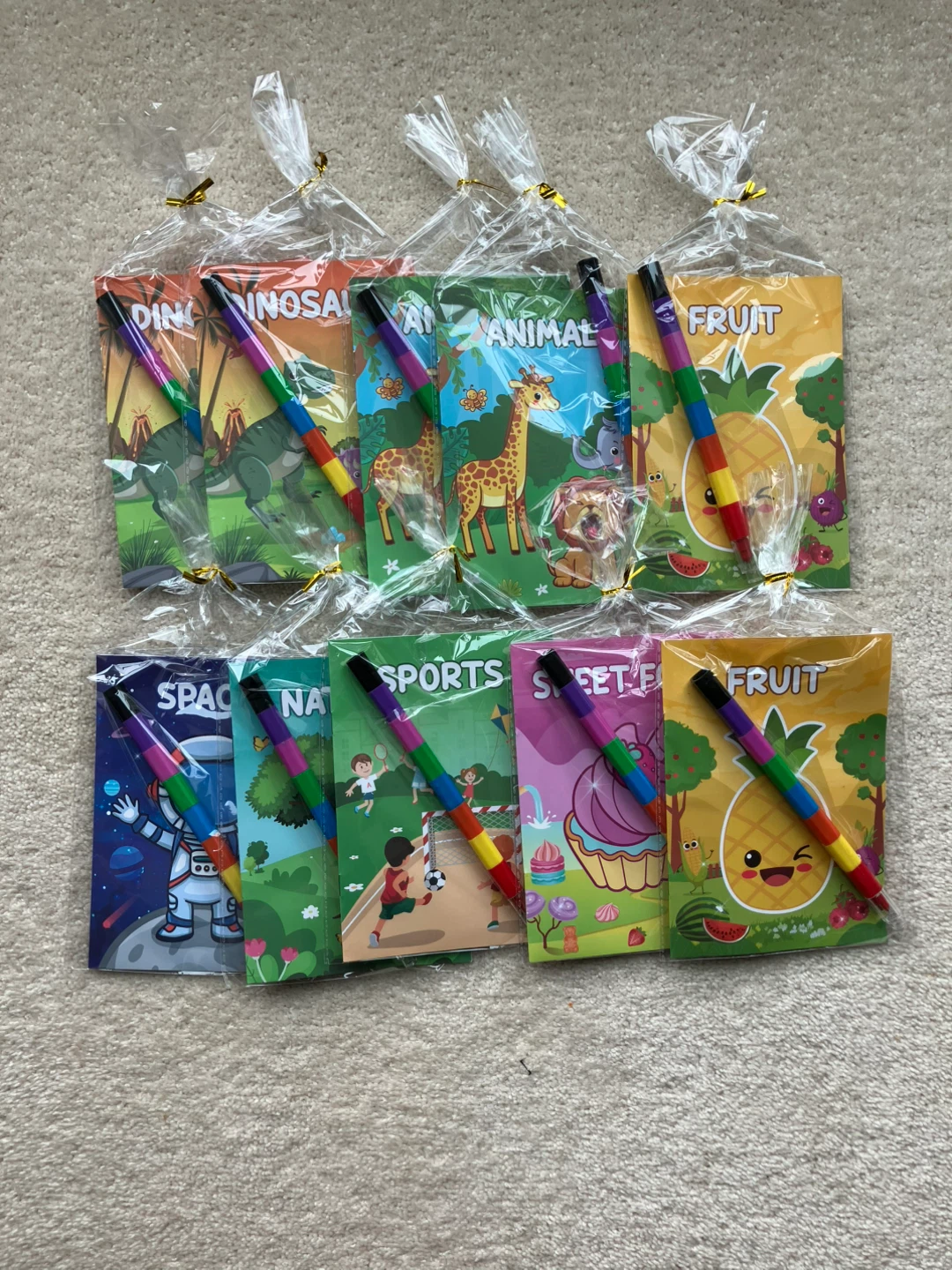 Birthday goody bags x10