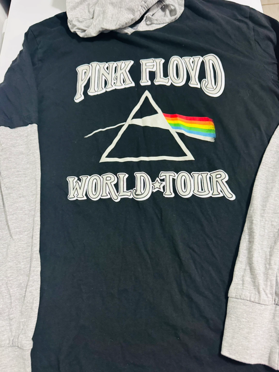 Pink Floyd World Tour Layered Hoodie - photo 4