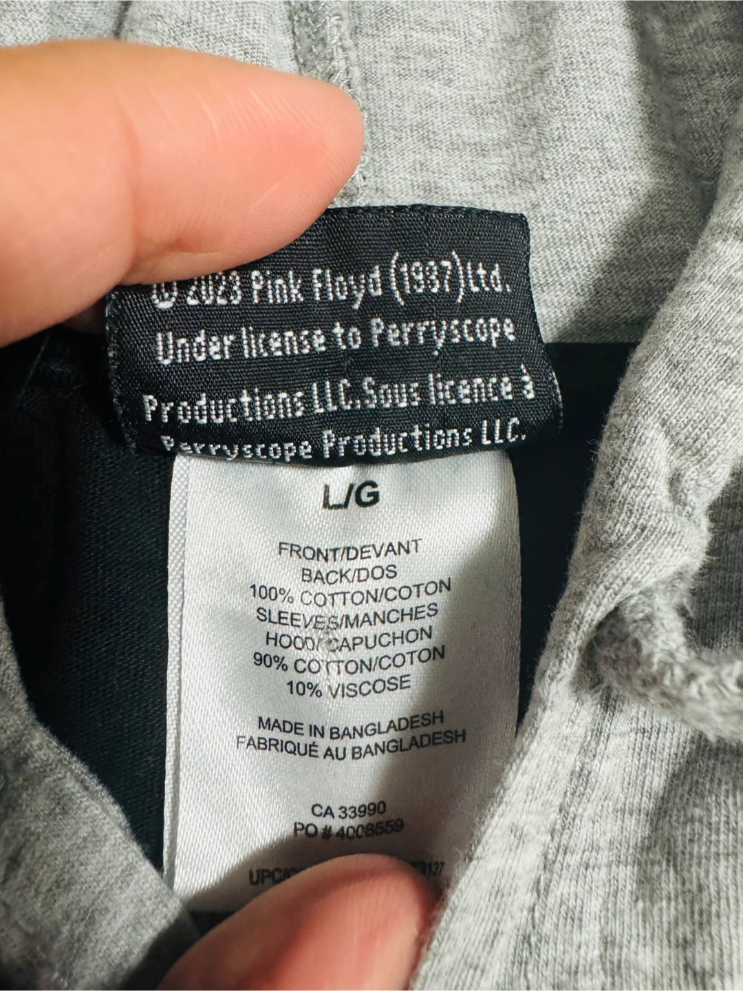 Pink Floyd World Tour Layered Hoodie - photo 3