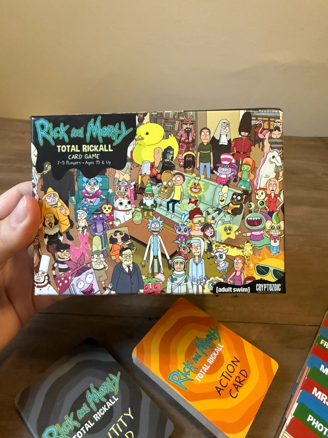 Rick and Morty: Total Rickall card game