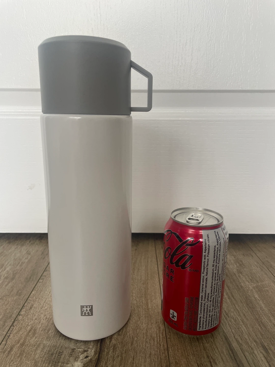ZWILLING 1L Thermo Thermal Travel Bottle (White/Silver) - photo 4
