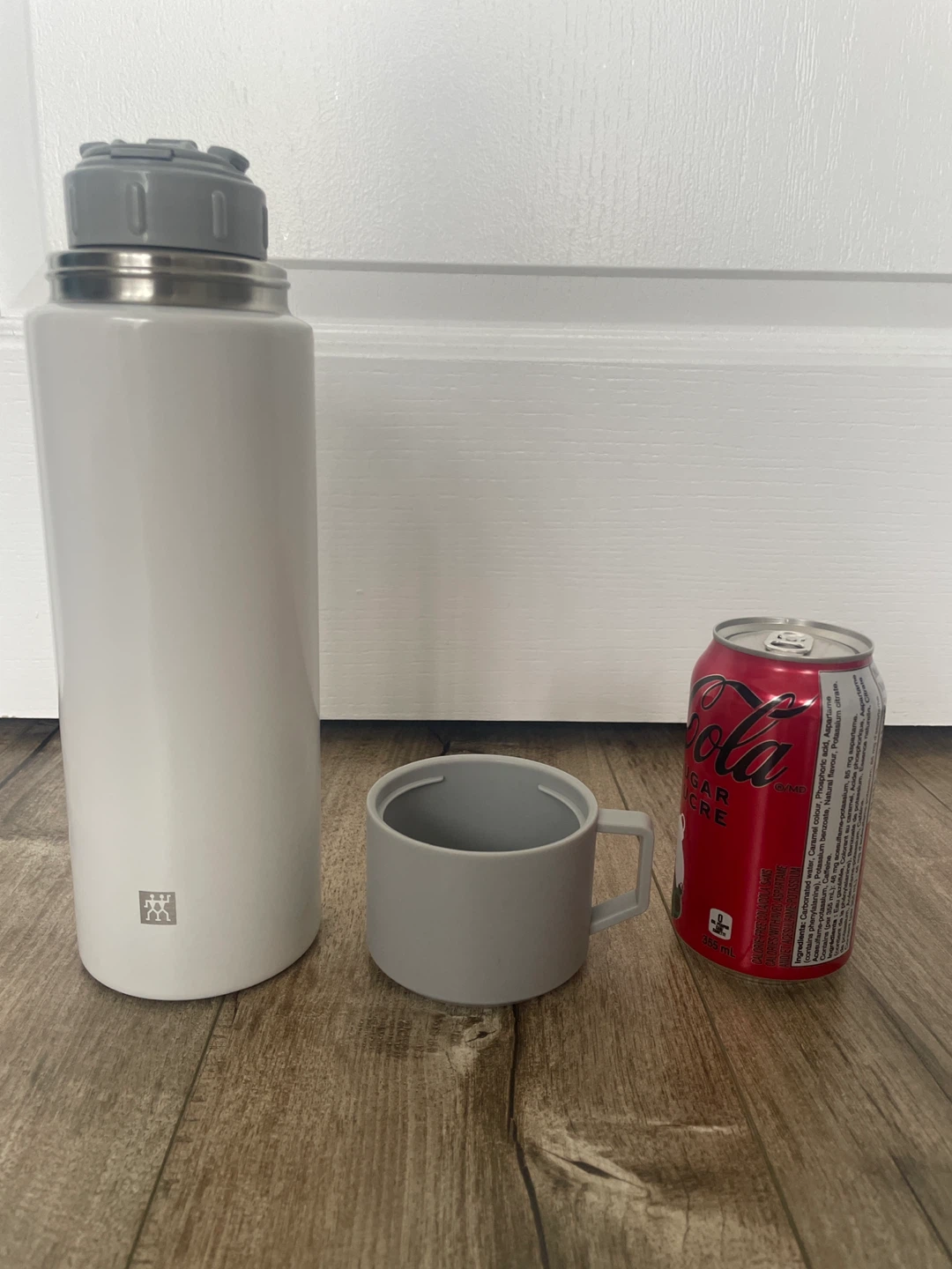 ZWILLING 1L Thermo Thermal Travel Bottle (White/Silver) - photo 5
