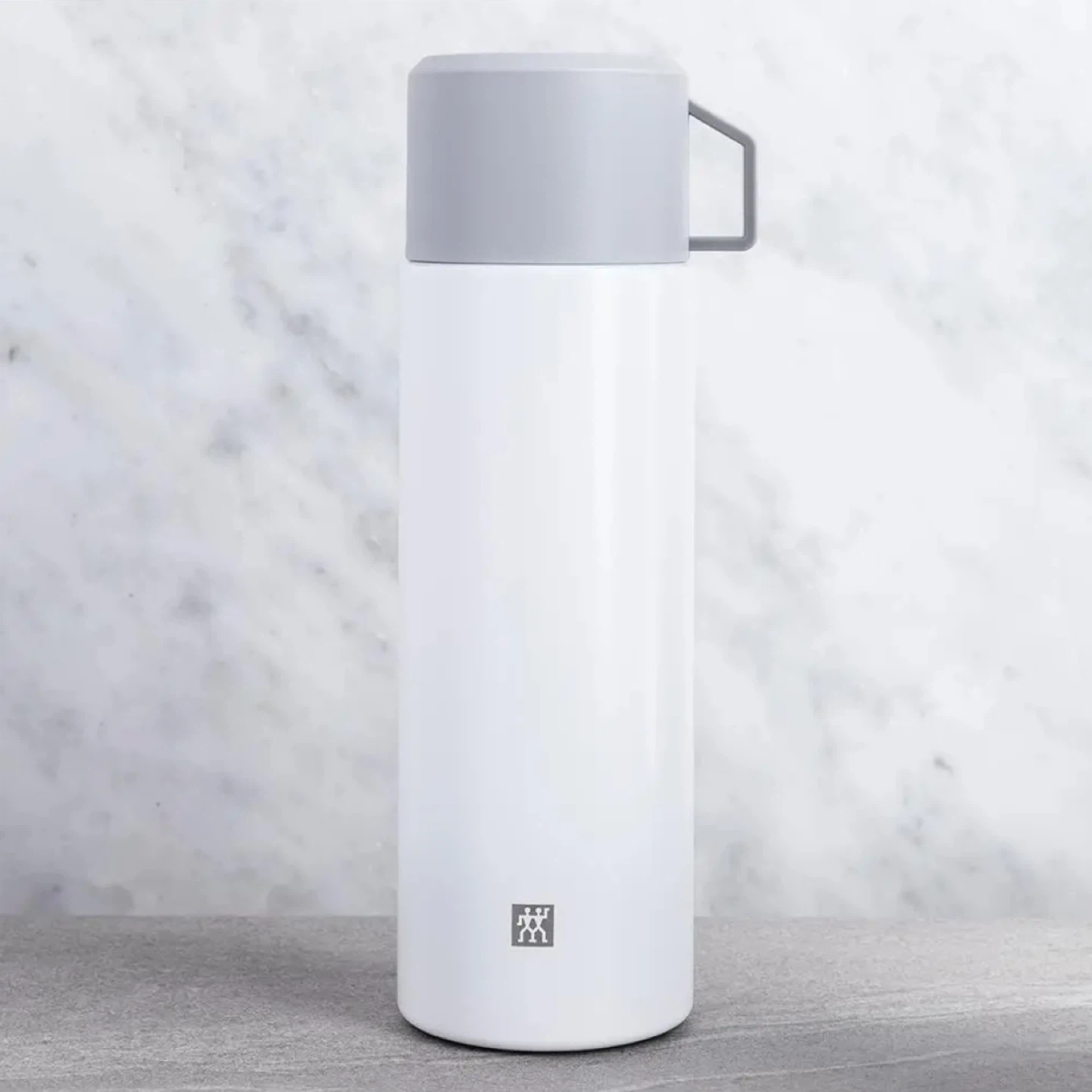 ZWILLING 1L Thermo Thermal Travel Bottle (White/Silver) - photo 2