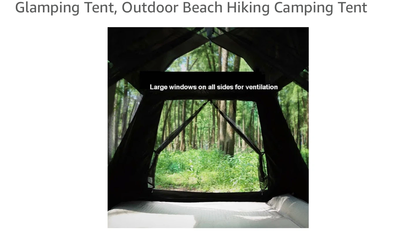 INLETTTER 3-5 Person Automatic Blackout Tent - photo 3