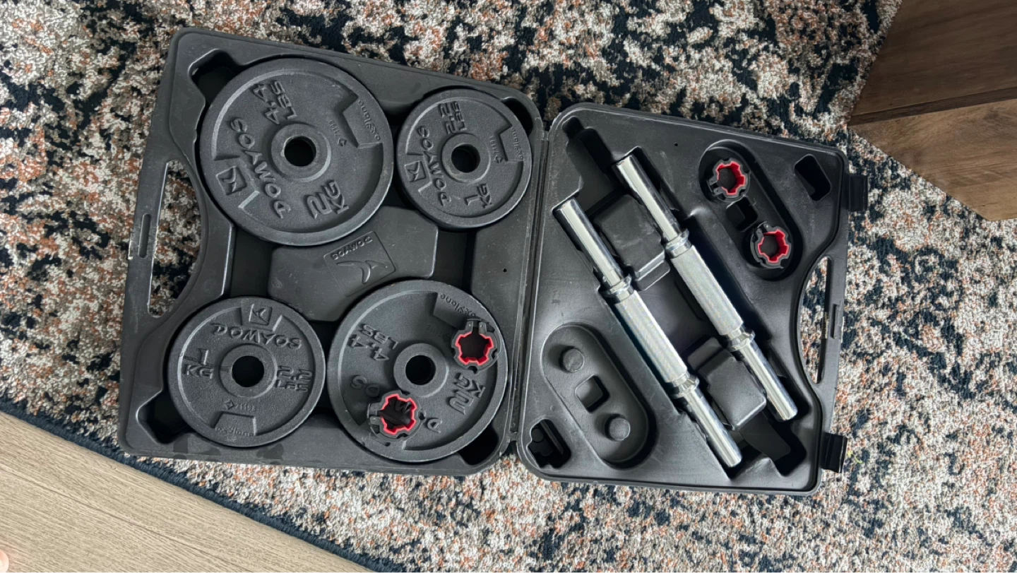DOMYOS 20kg Bodybuilding Dumbbell Kit