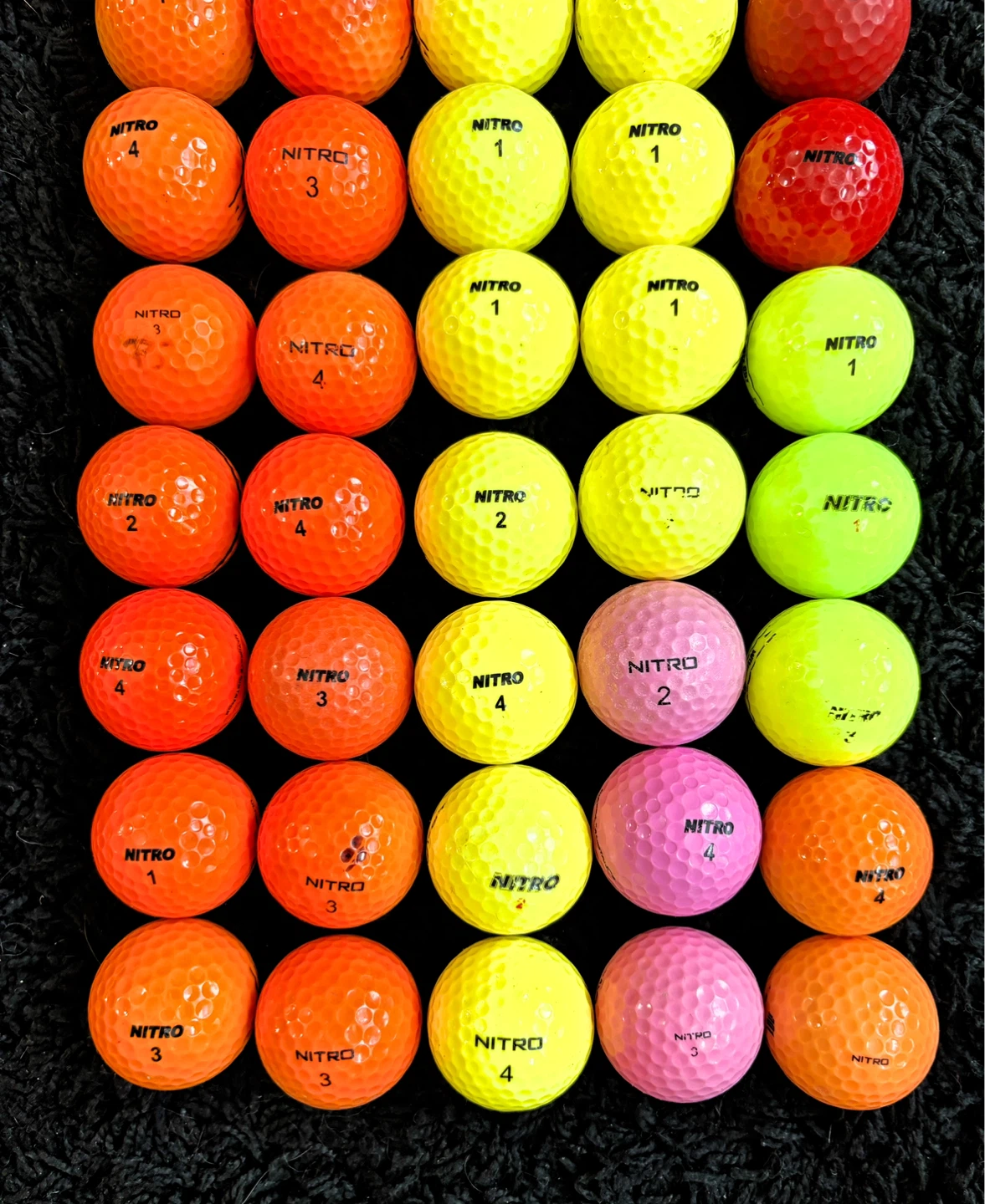 50 Nitro Coloured Golf Balls - photo 3