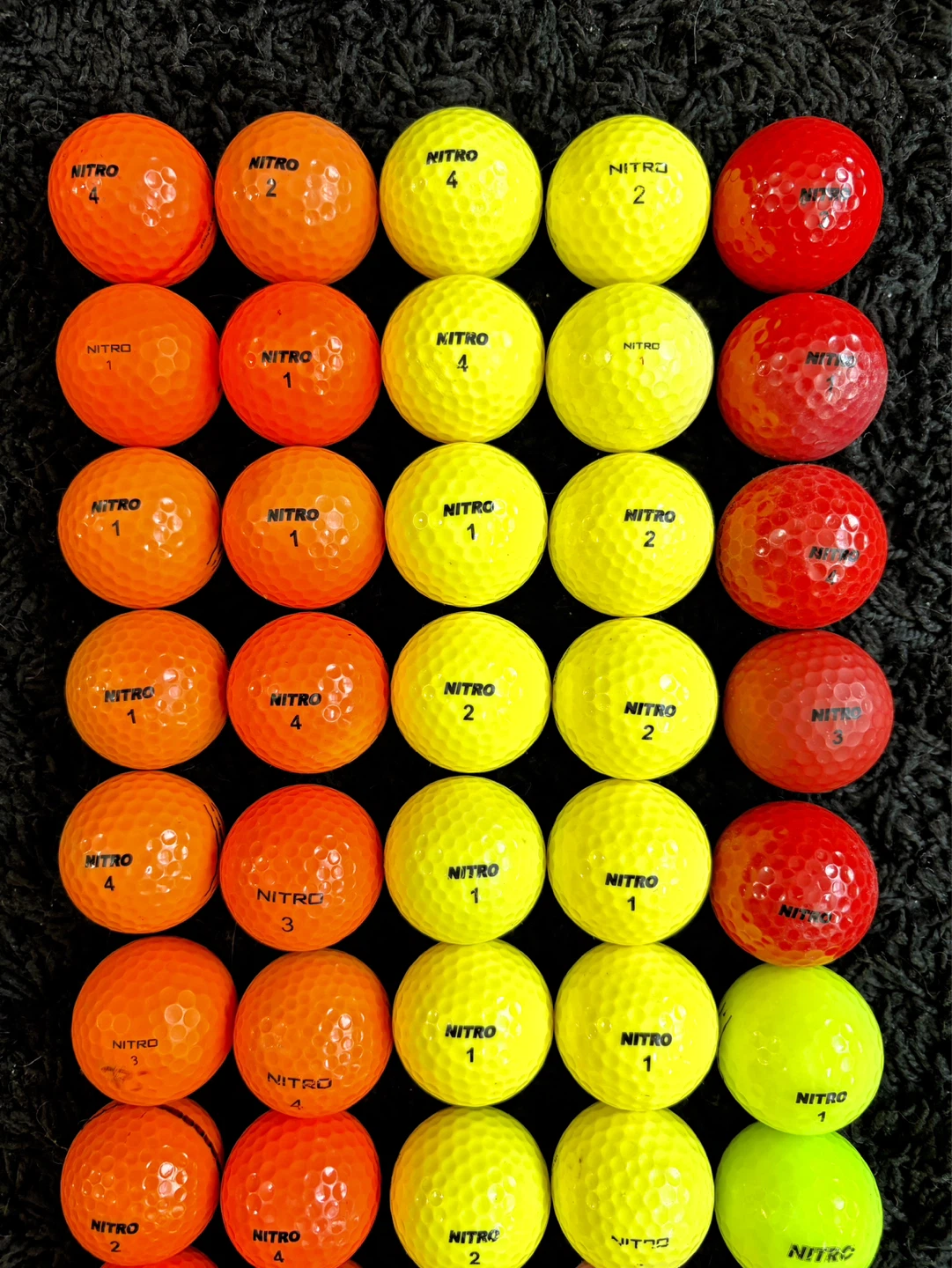 50 Nitro Coloured Golf Balls - photo 2
