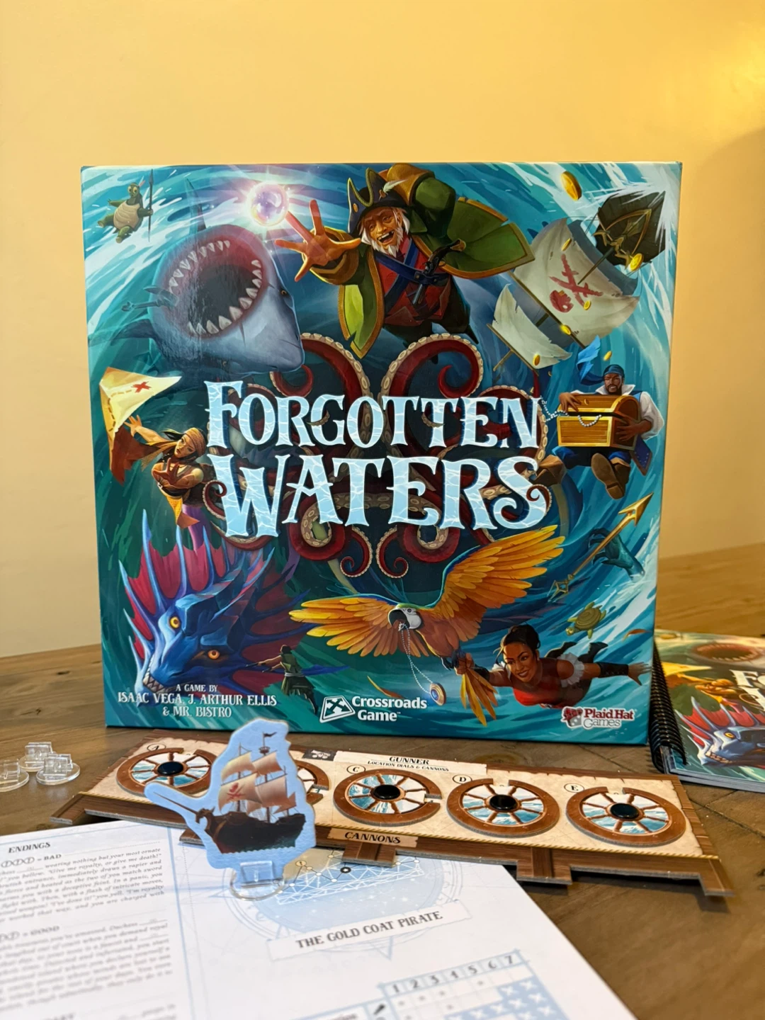 Forgotten Waters board game