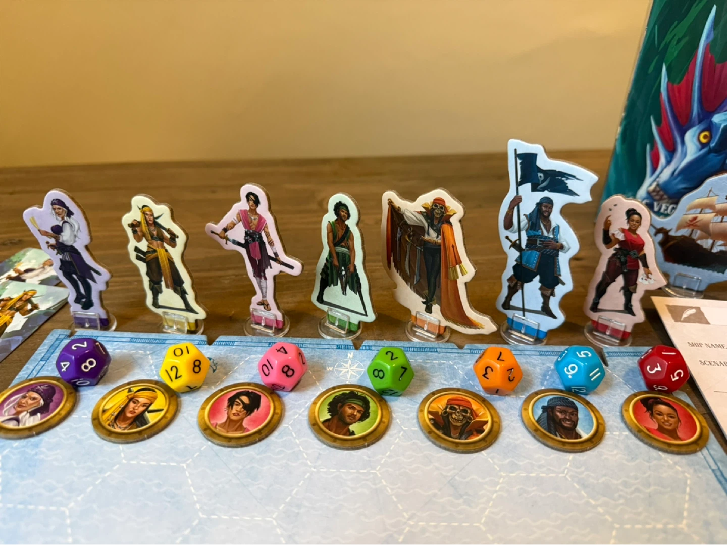 Forgotten Waters board game - photo 4