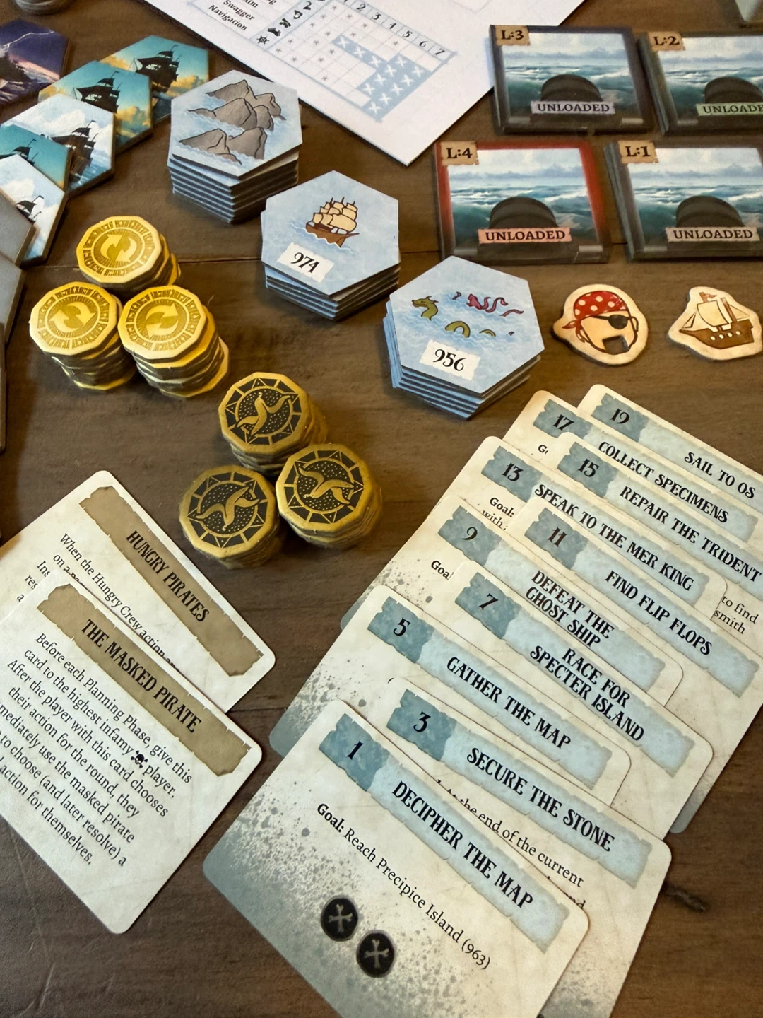 Forgotten Waters board game - photo 5