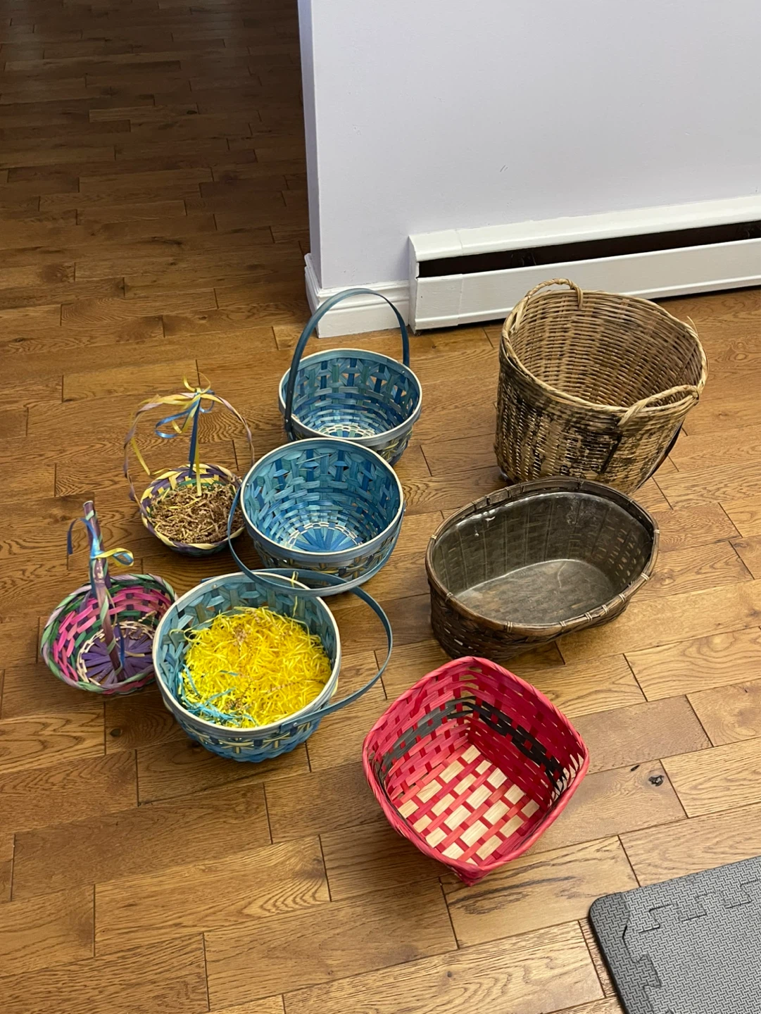 Assorted Woven Baskets - Easter & Decorative