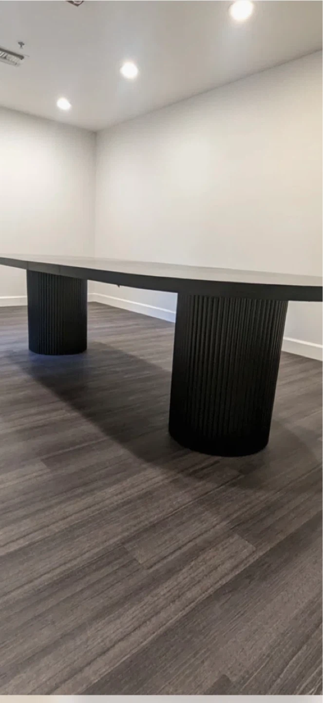 Modern Oval Dining Table