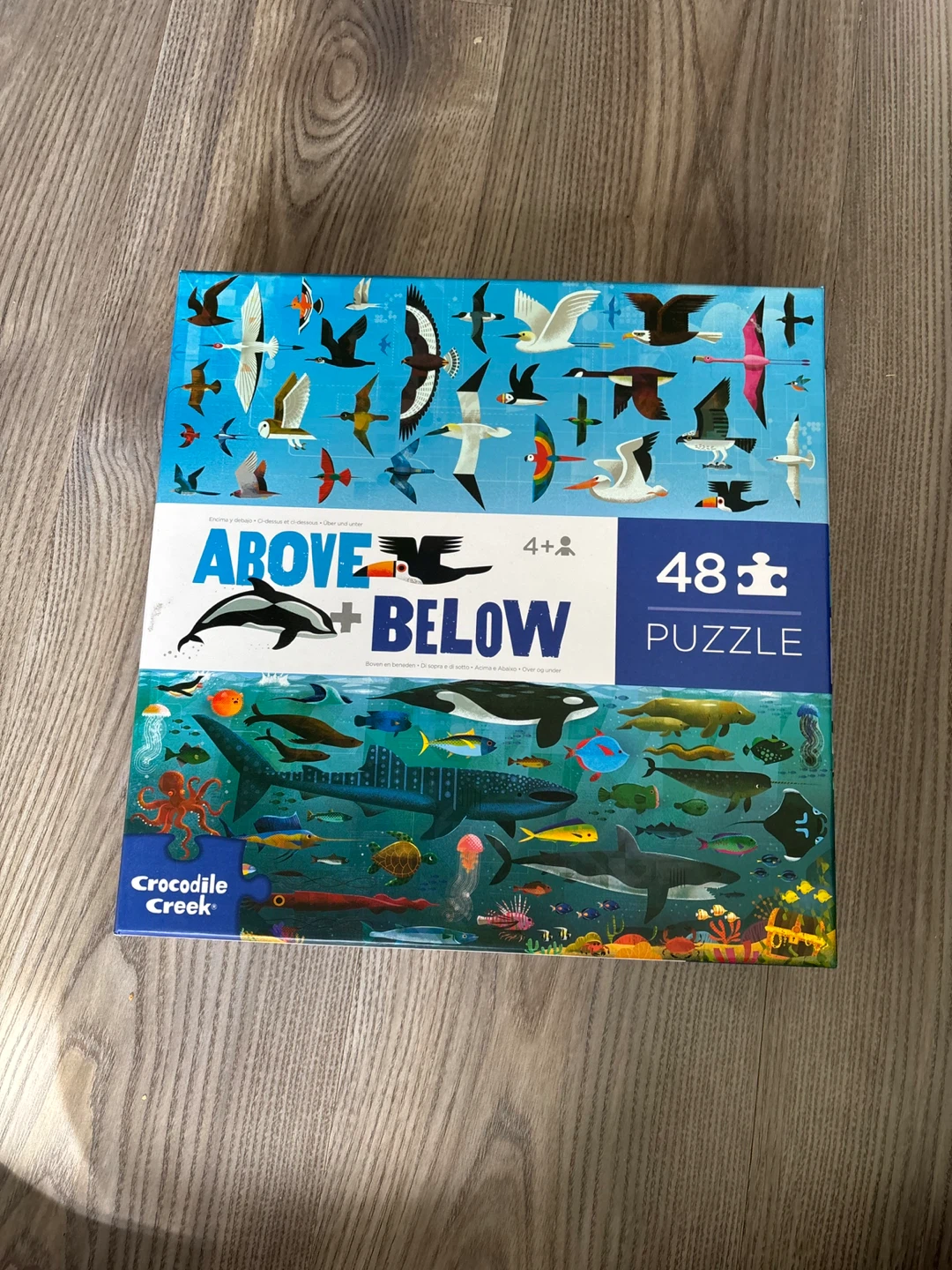 Crocodile Creek Above & Below 48-Piece Puzzle
