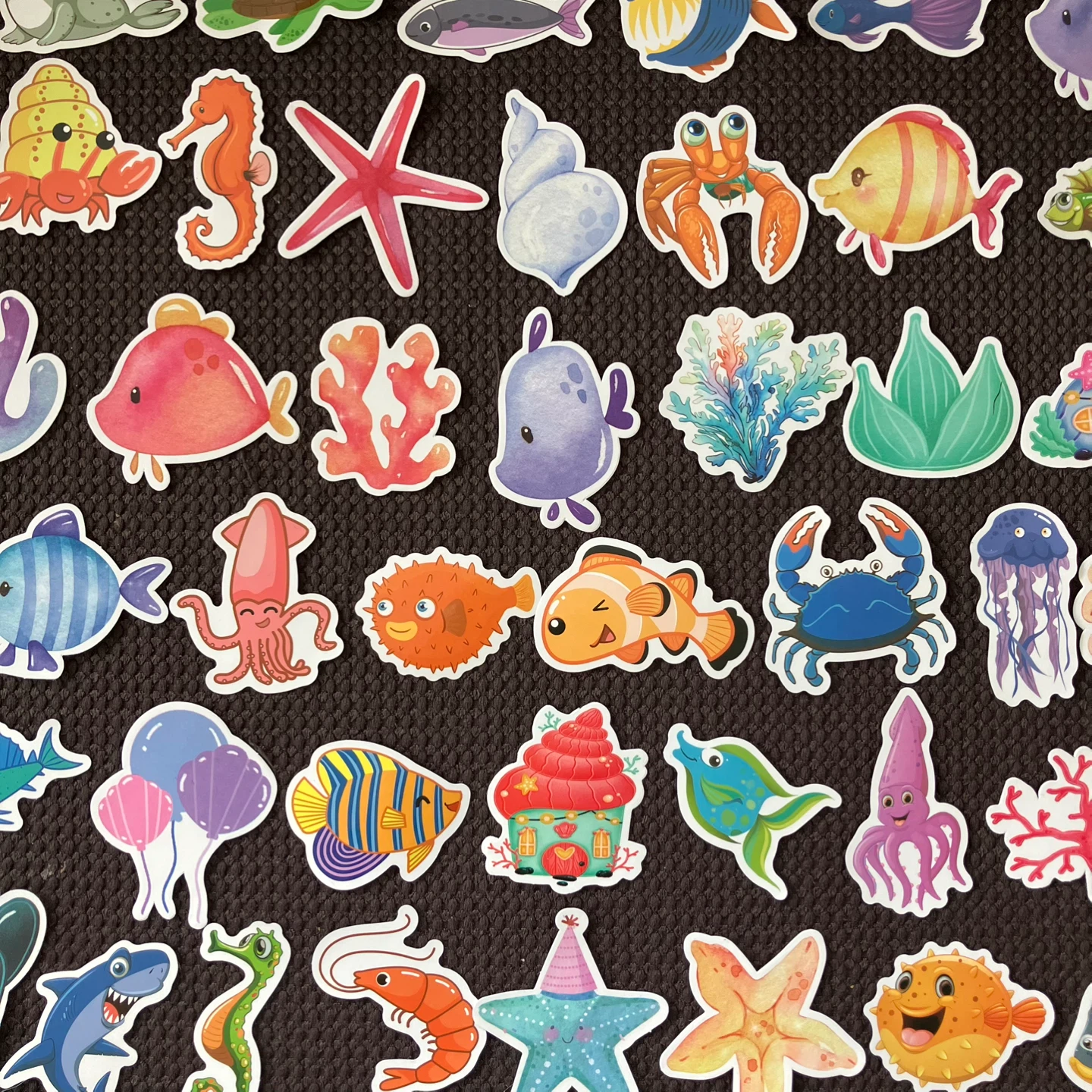 Underwater theme Vinyl Stickers (85 count) - photo 2