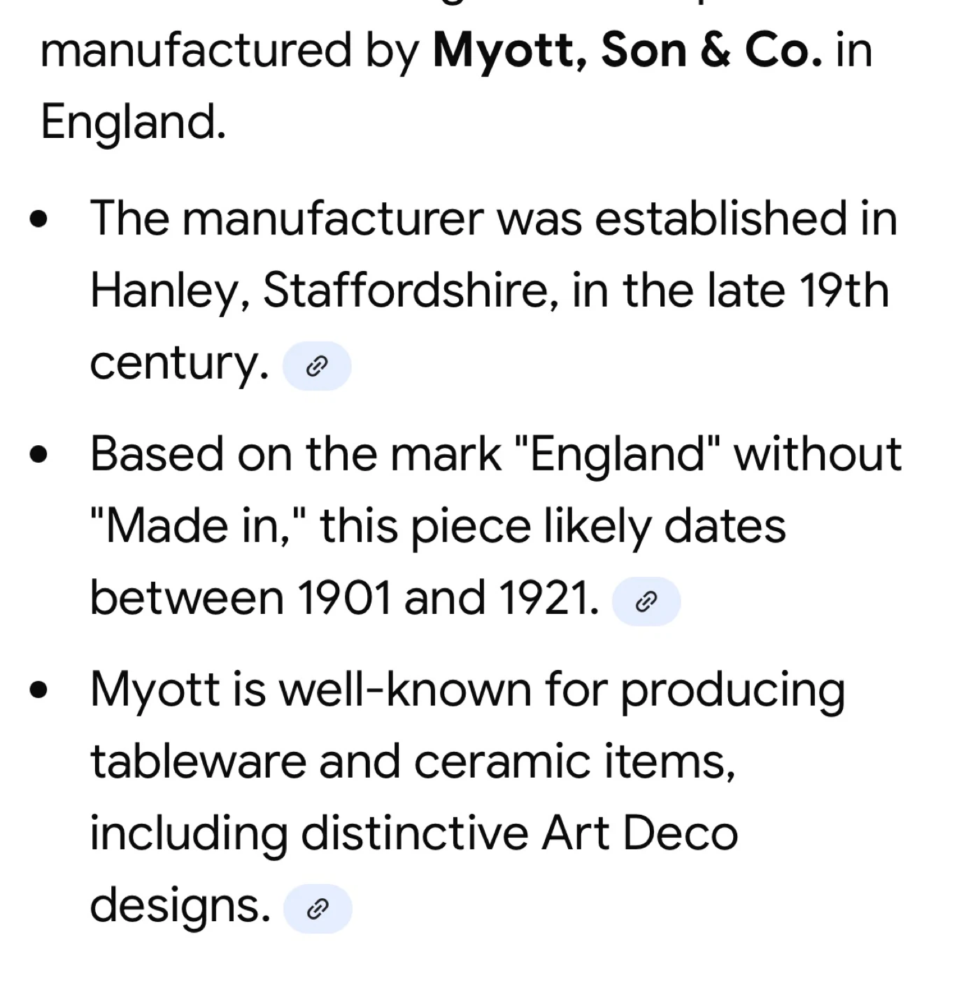 Myott Son & Co England Vase - photo 3