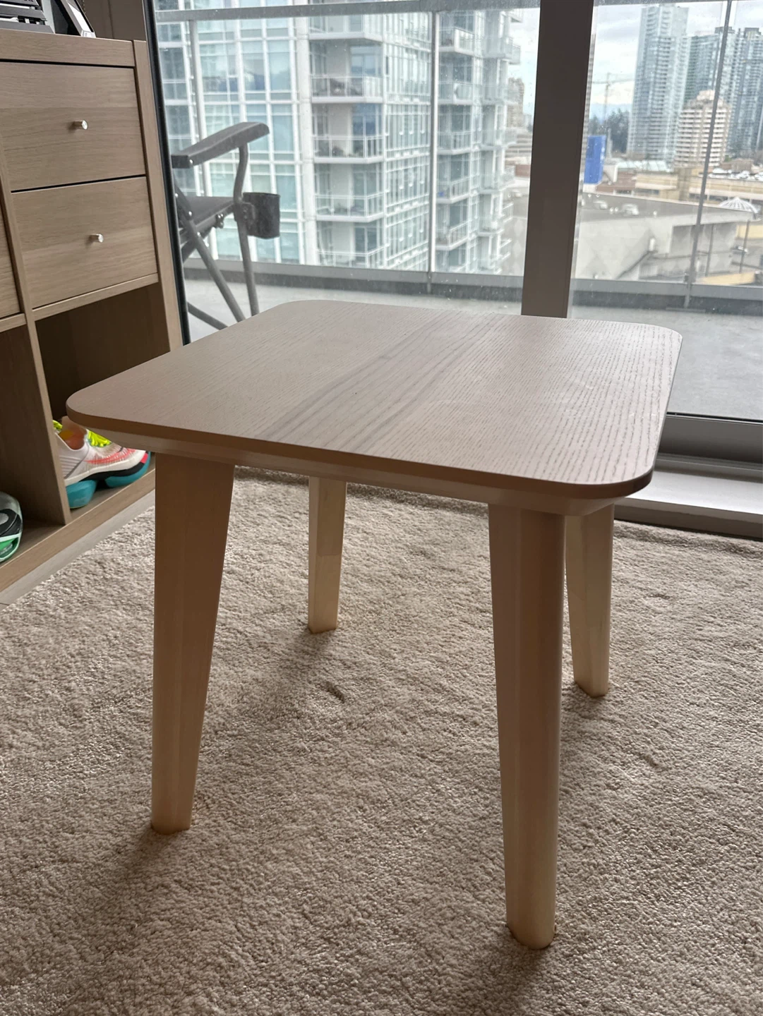 IKEA LISABO Side Table (Light Wood)