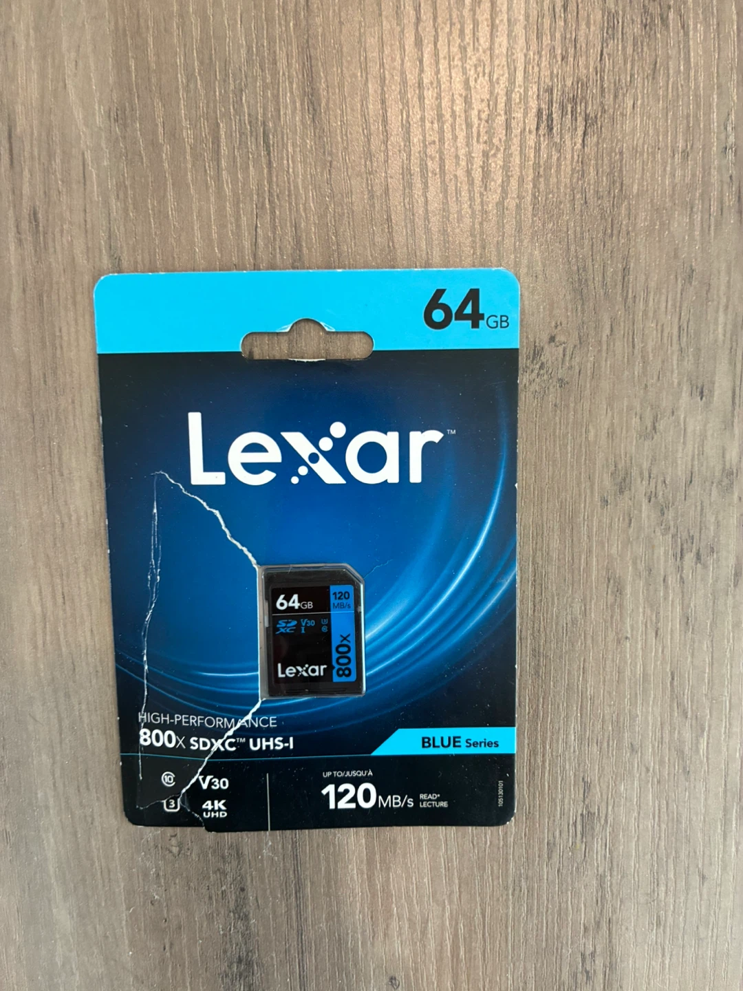 Lexar 64GB 800x SDXC UHS-I Memory Card
