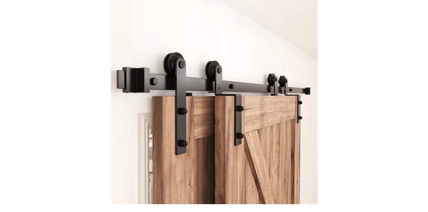 Barn Door Hardware Kit - Black