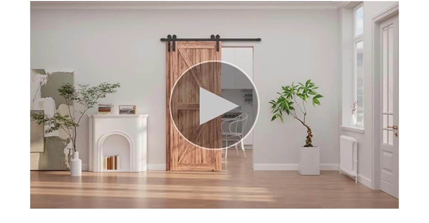 Barn Door Hardware Kit - Black - photo 5
