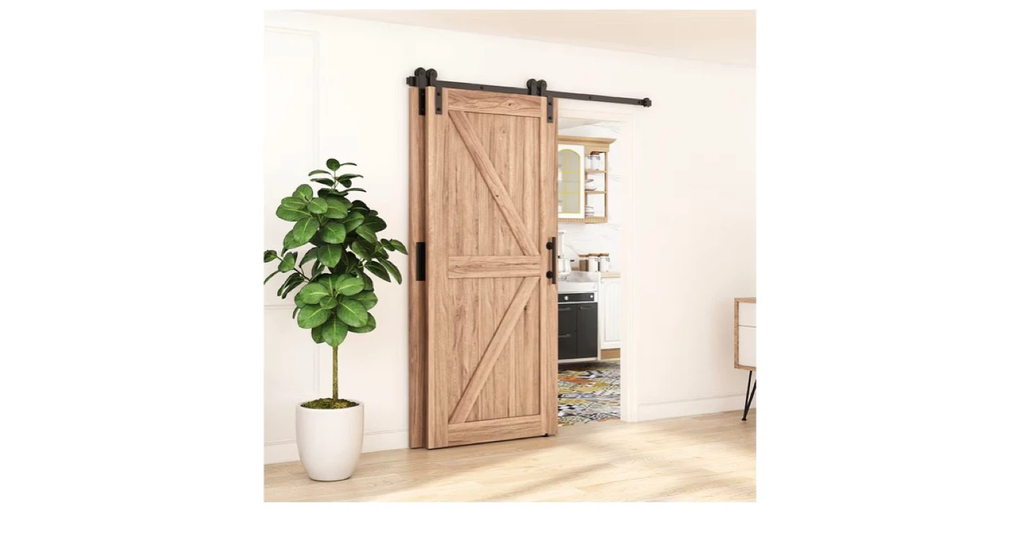 Barn Door Hardware Kit - Black - photo 3