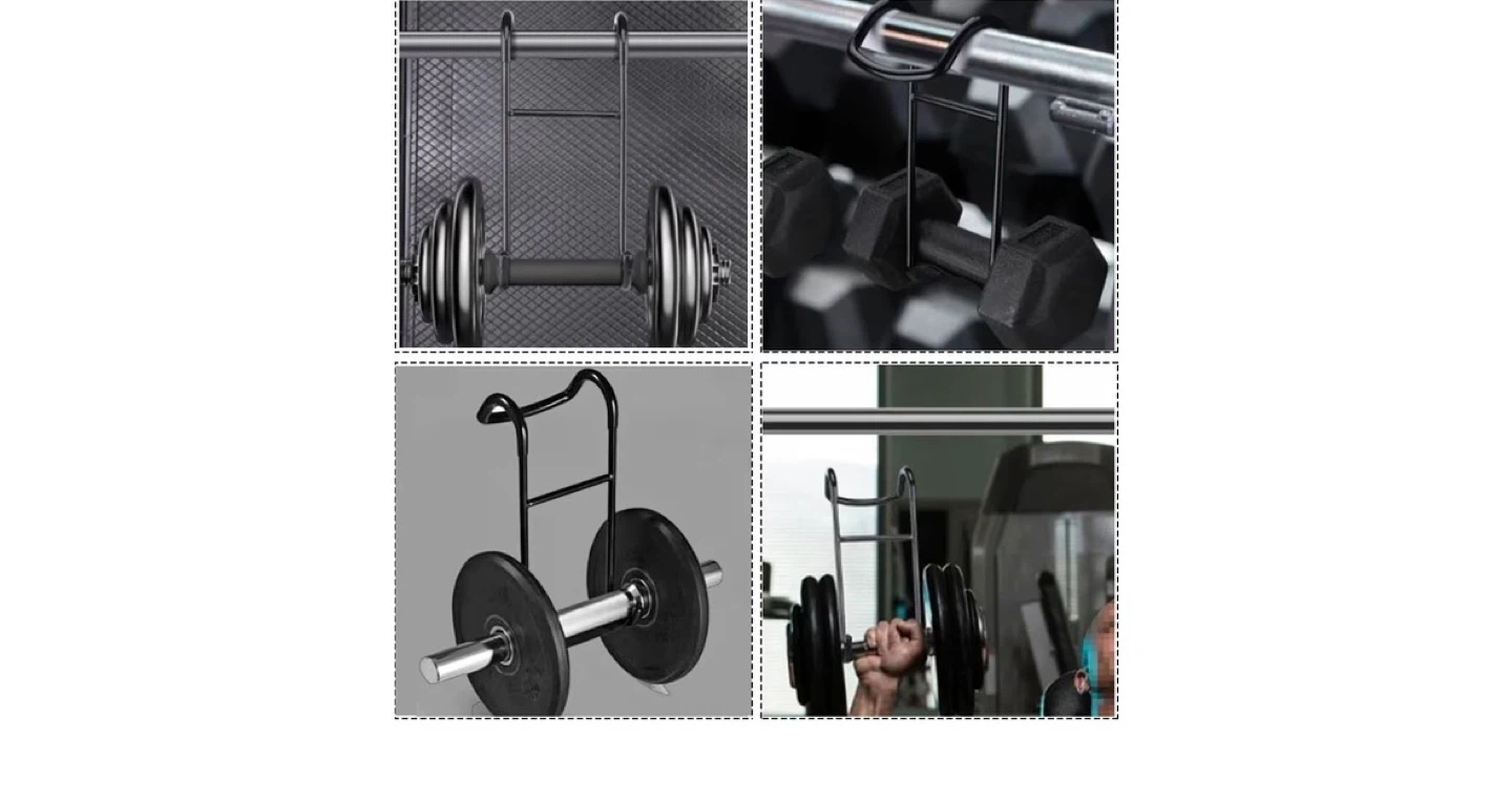 Dumbbell Rack Weight Hanger for Pull-up Bar - photo 4