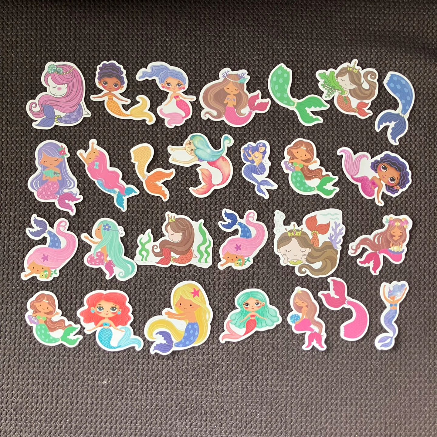 Mermaid Vinyl Stickers (27 count)