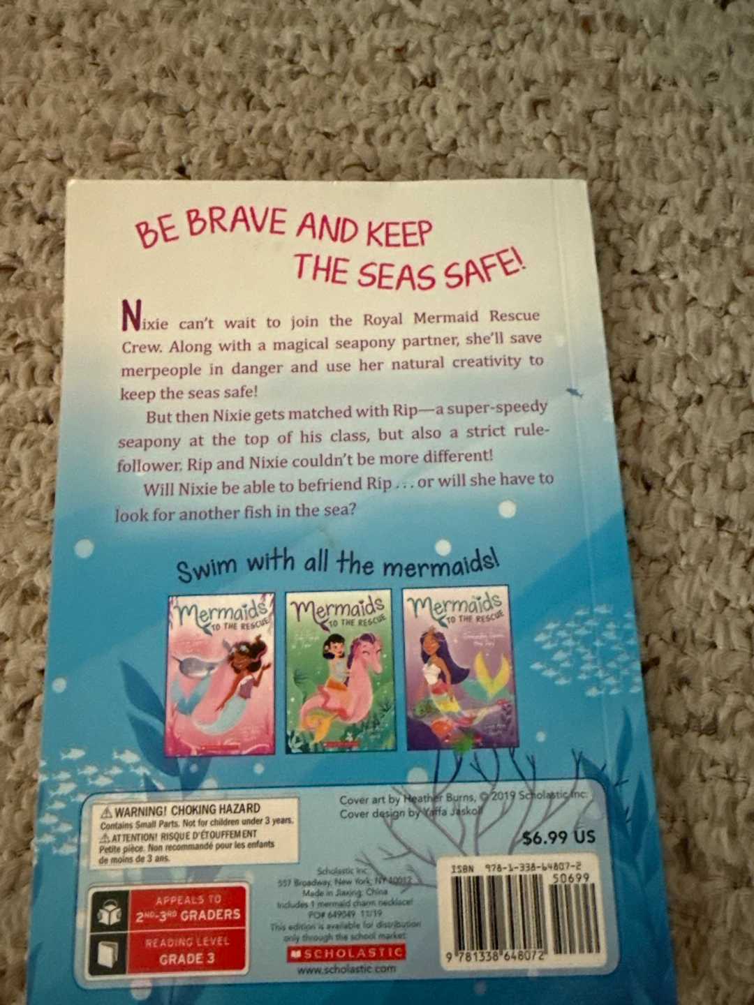 Mermaids to the Rescue: Nixie Makes Waves Book - photo 2