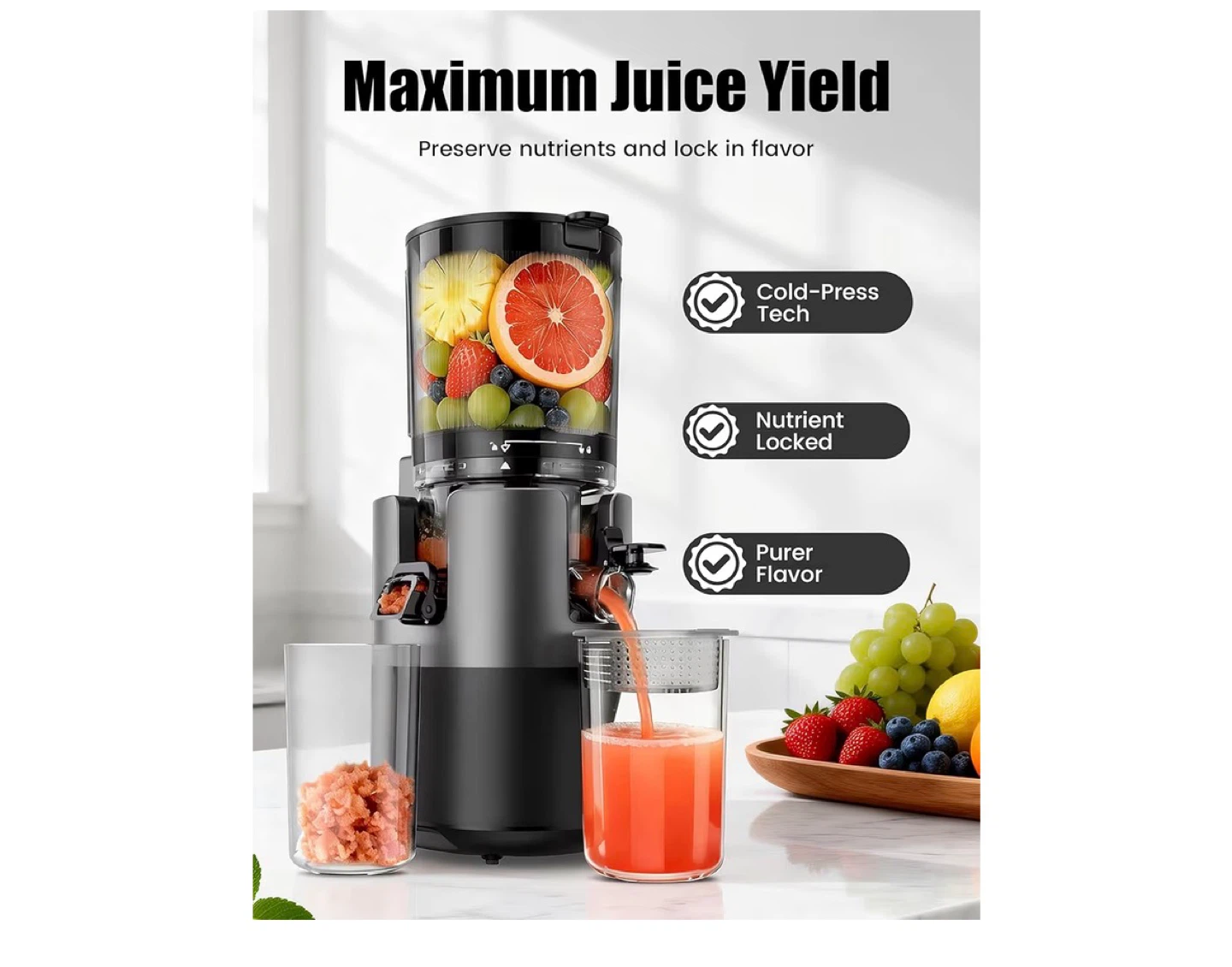 Staweiger Cold Press Juicer - photo 3