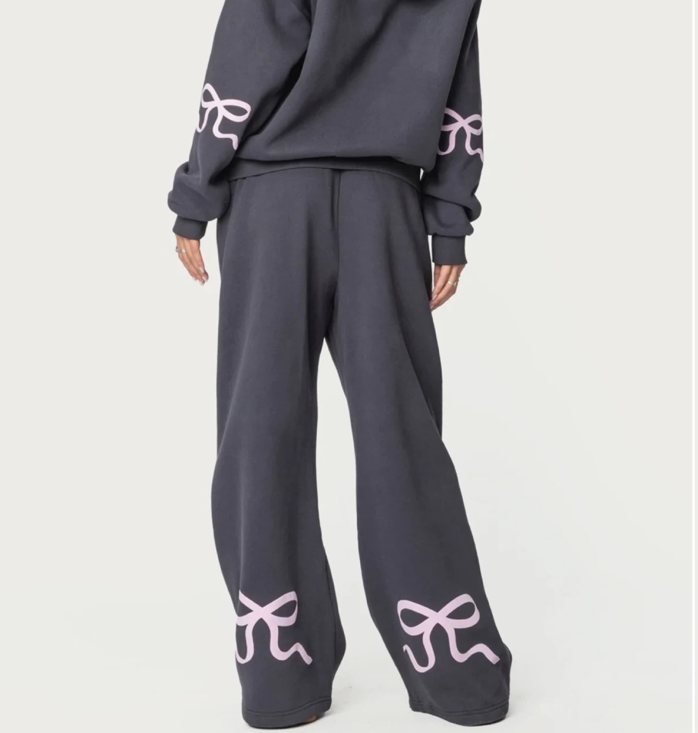 Edikted Bonney Bow Detail Sweatpants - photo 2