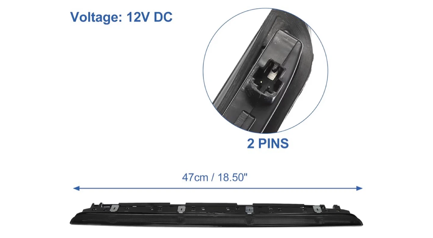 LED Third High Mount Brake Light 12V DC 47cm - photo 3