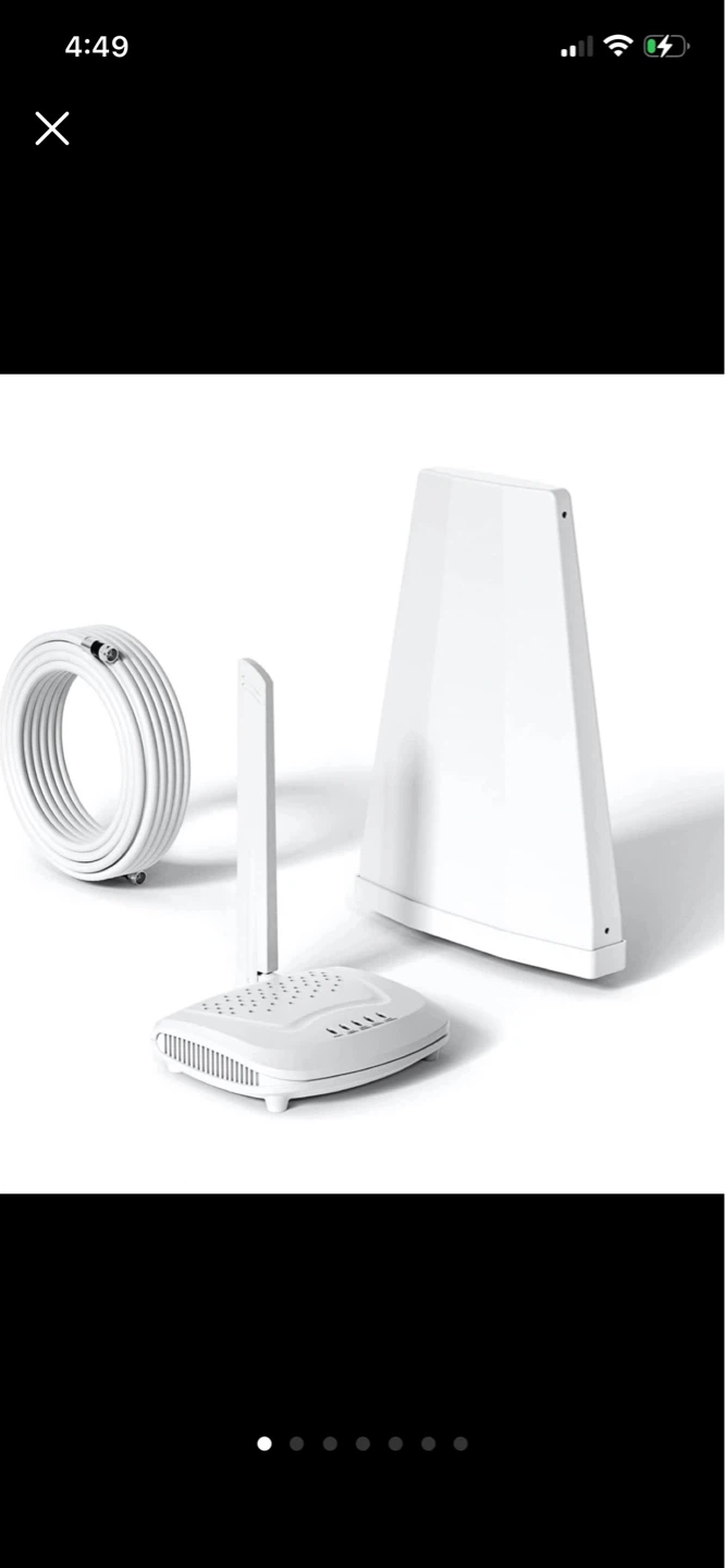 Cell Phone Signal Booster Kit – 5G Ready, All Carriers