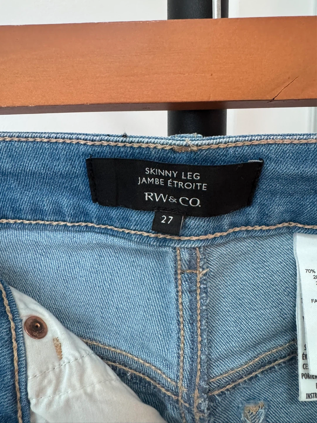 RW&CO. Women's Skinny Leg Jeans - Size 27