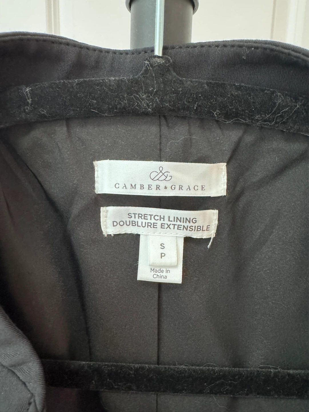 Camber & Grace Black Bomber Jacket Size S - photo 3