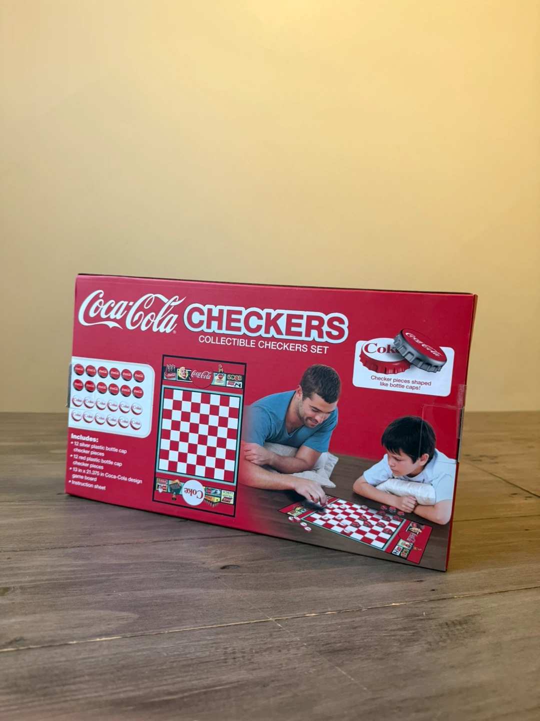 Coca-Cola: Collectible Checkers Set - photo 2