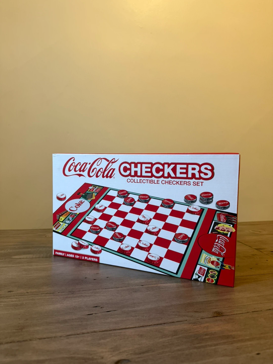 Coca-Cola: Collectible Checkers Set