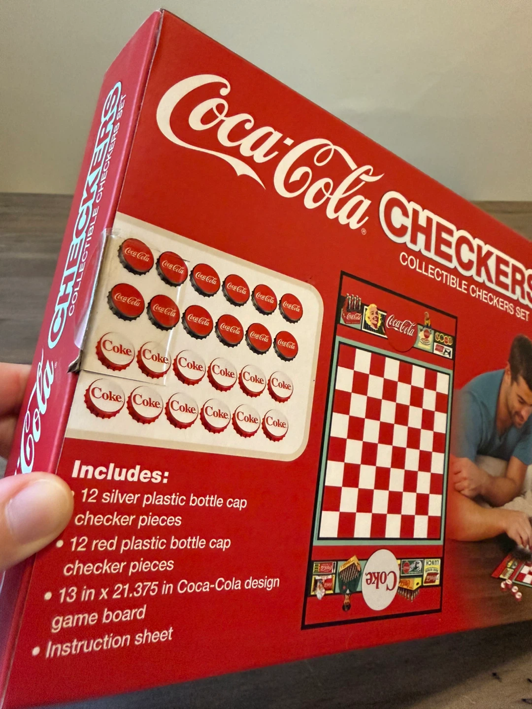 Coca-Cola: Collectible Checkers Set - photo 5