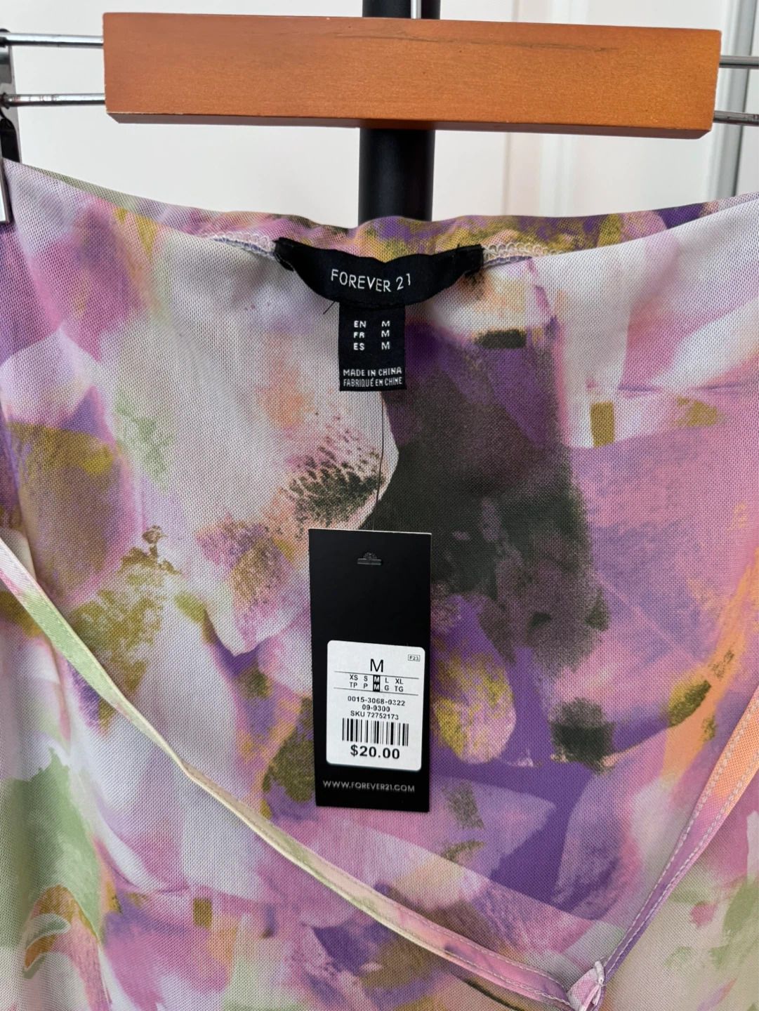 BRAND NEW Forever 21 Floral Print Mesh Midi Skirts - photo 4