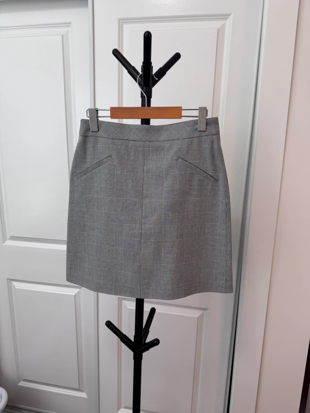 RW & CO. Plaid Mini Skirt Size 6