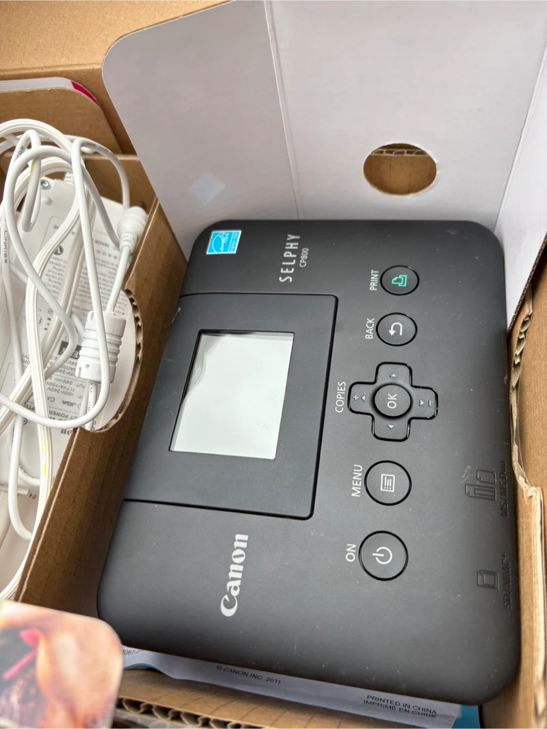 Canon SELPHY CP800 Compact Photo Printer