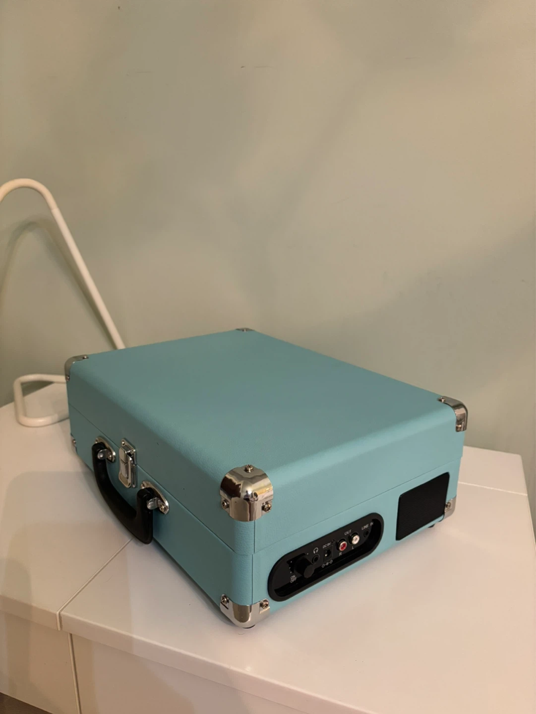 LP & No. 1 Portable Record Player Turntable - Teal - photo 3