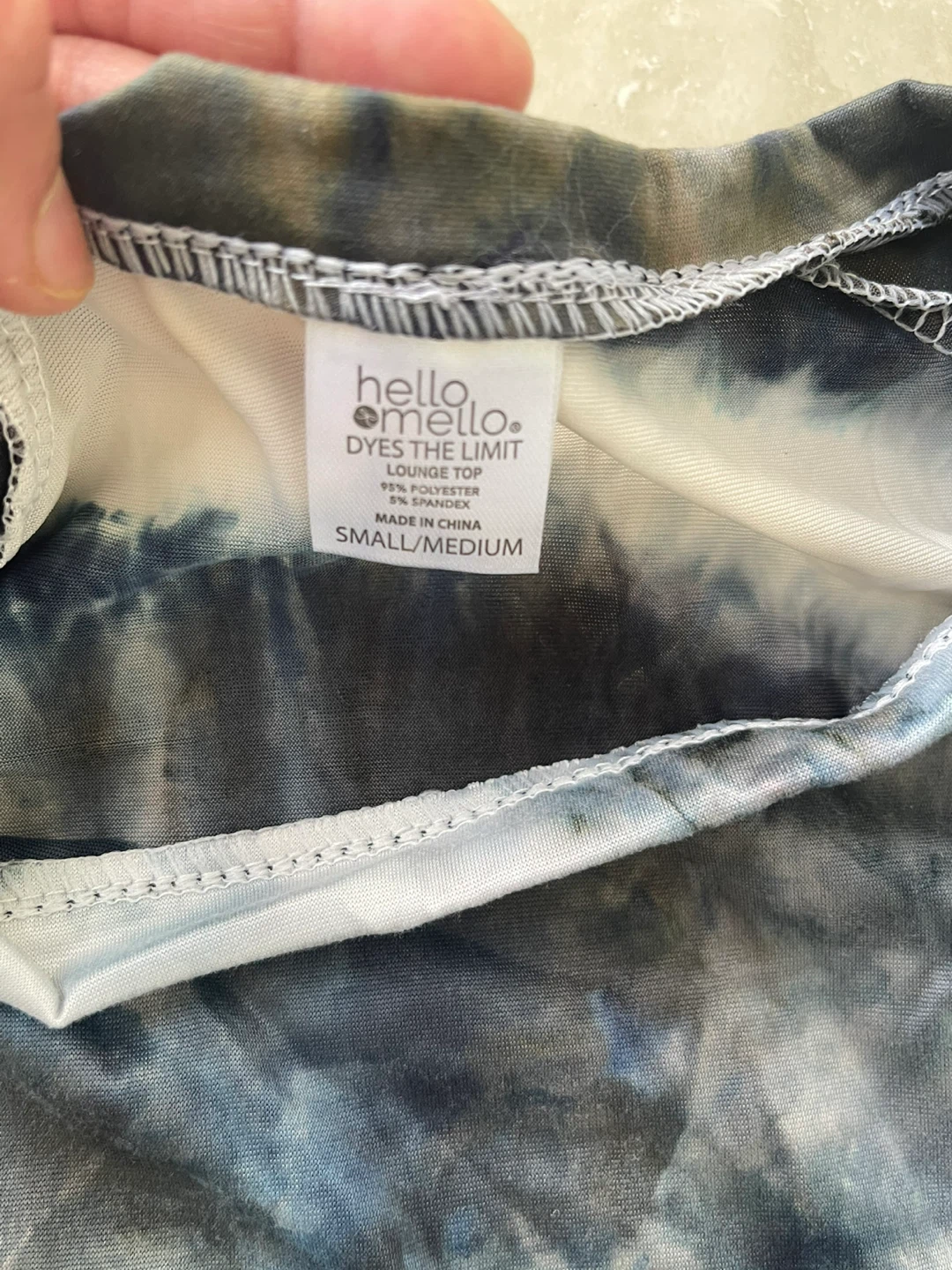 Hello Mello Lounge Top - Small/Medium - Tie-Dye - photo 2