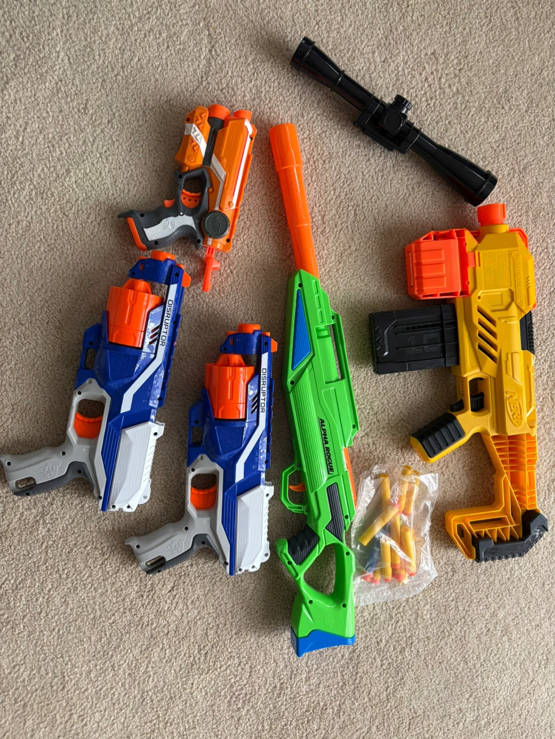 Nerf Assorted Blasters and Accessories