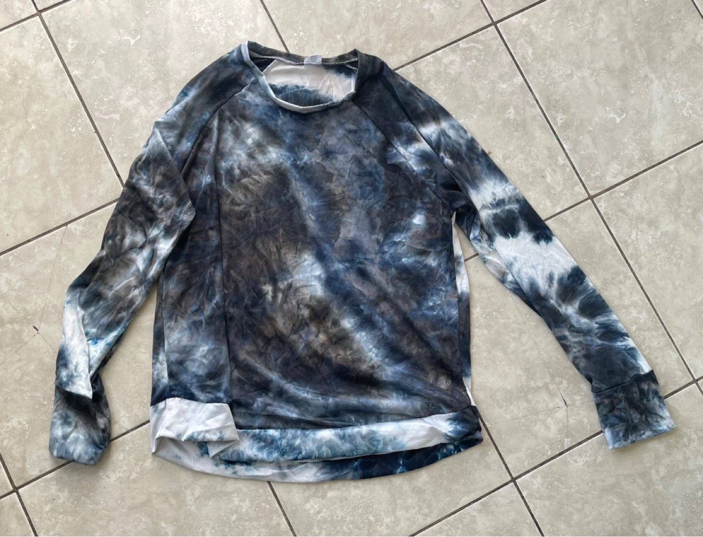 Hello Mello Lounge Top - Small/Medium - Tie-Dye