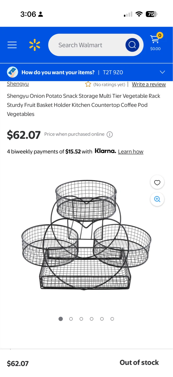 3 Tier Heart Shaped Wire Fruit Basket - photo 3