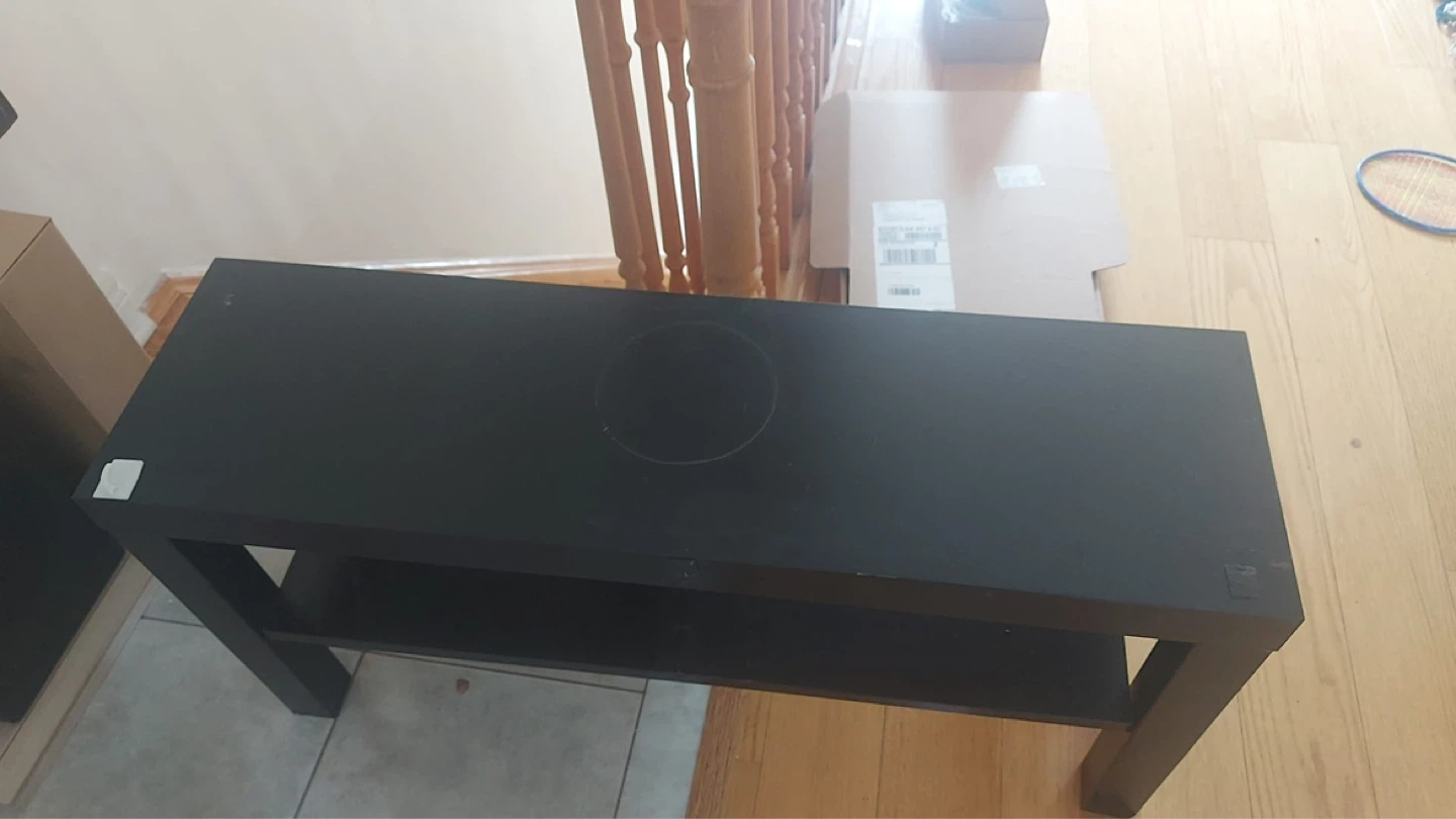 Black TV Stand
