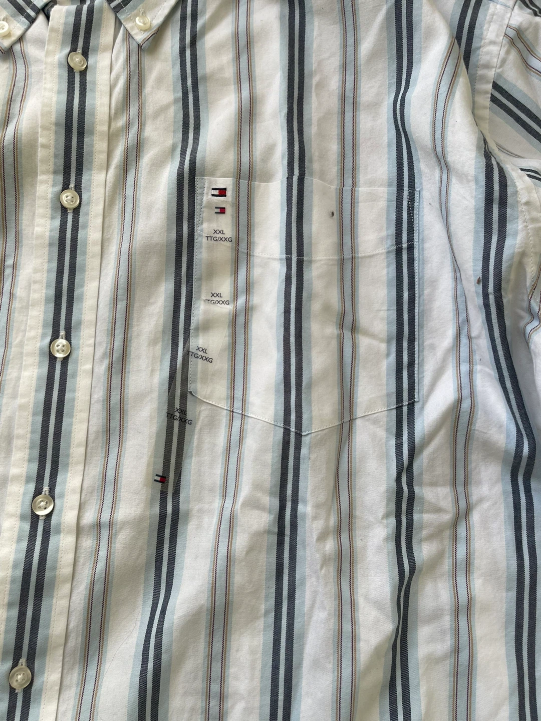 OFFER!! Striped Button-Up Shirt XXL - photo 4