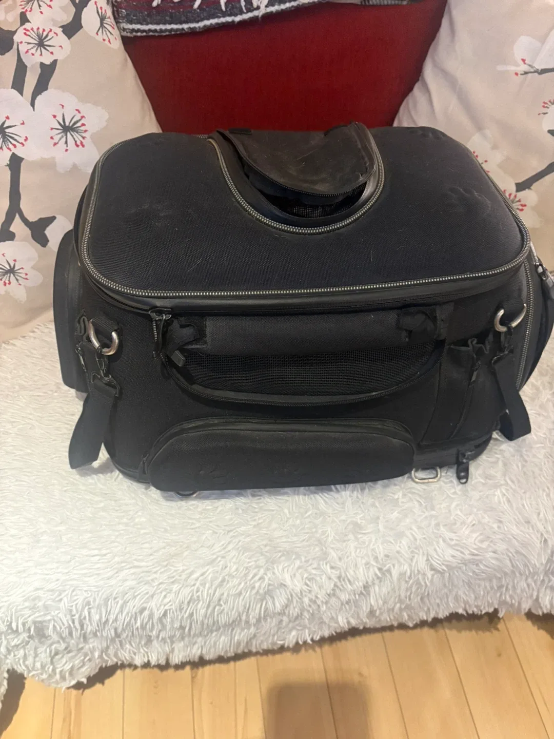 Black Pet Carrier Bag
