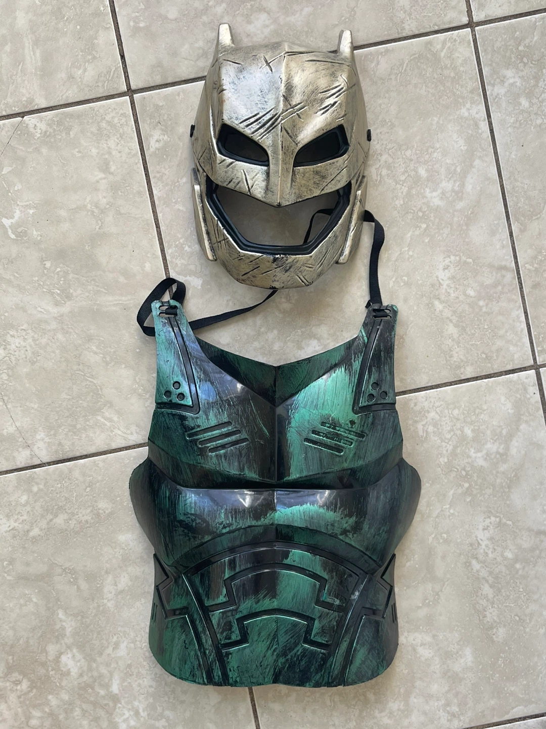 Batman Costume Mask and Chest Plate